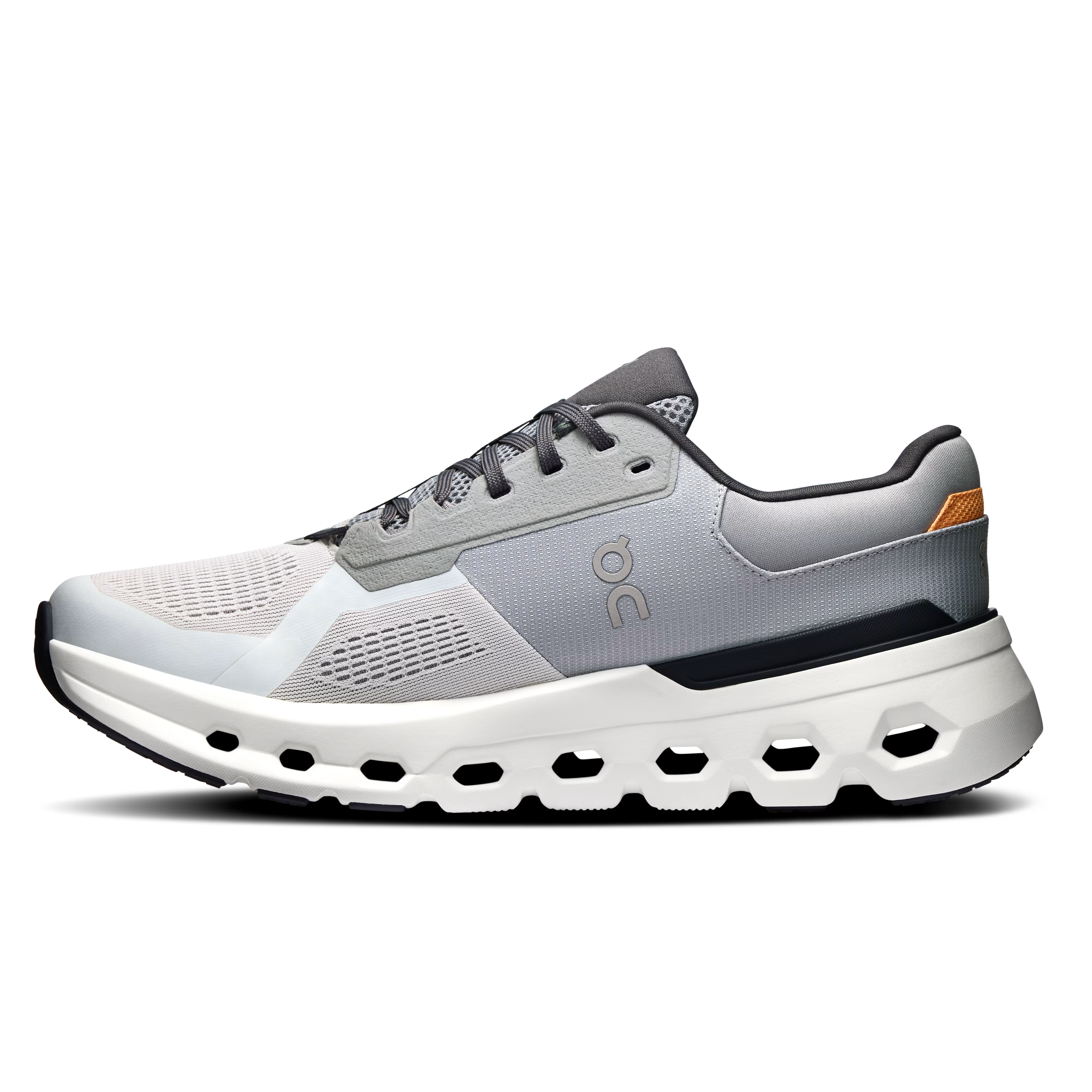 ON apavi Cloudrunner 2 Wide grey/white/orange