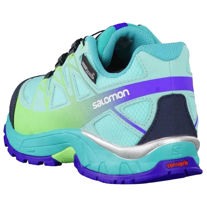 SALOMON skor Wings CSWP J ljusblå/grön