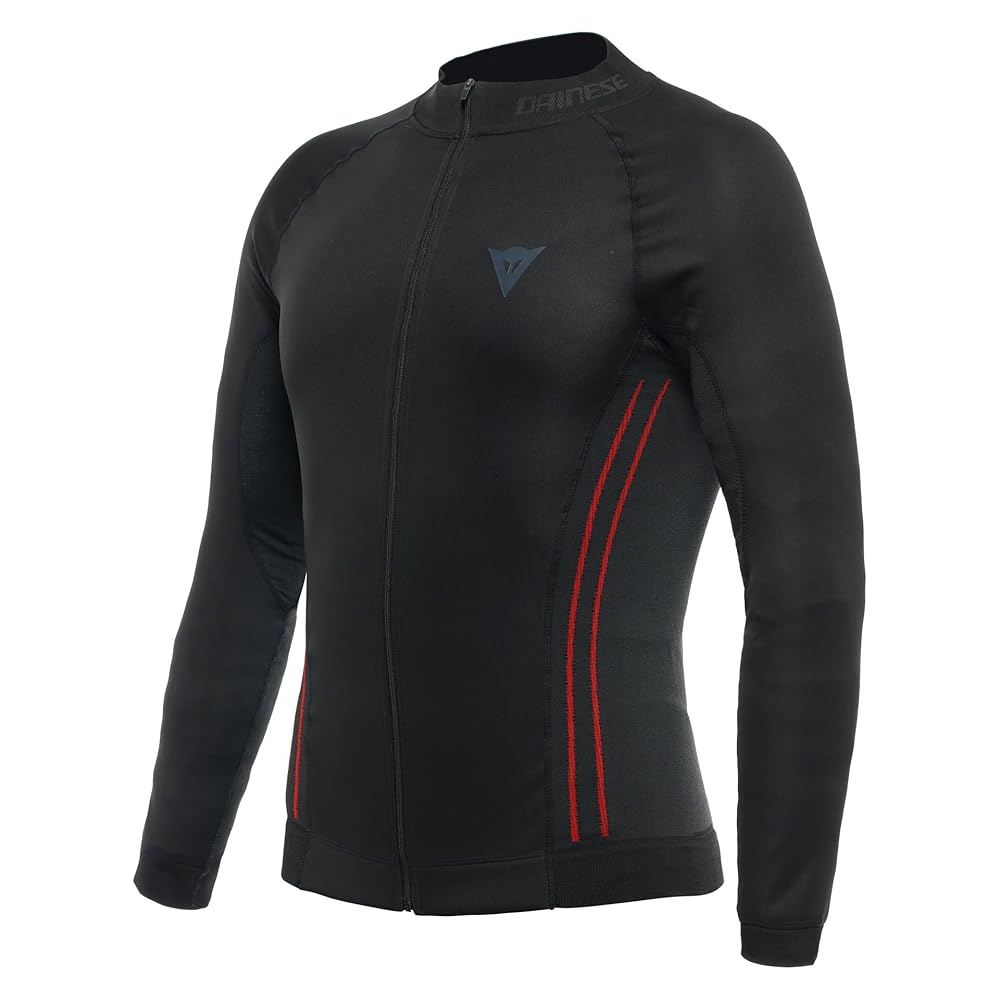 DAINESE termo marškinėliai Comfort Shirt su užtrauktuku, juodi