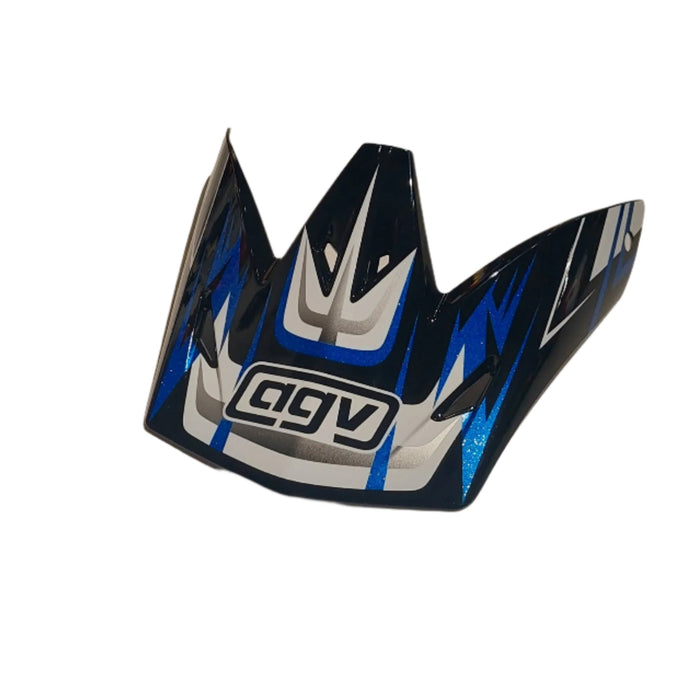 AGV hjälmvisir RC-5 svart/blå