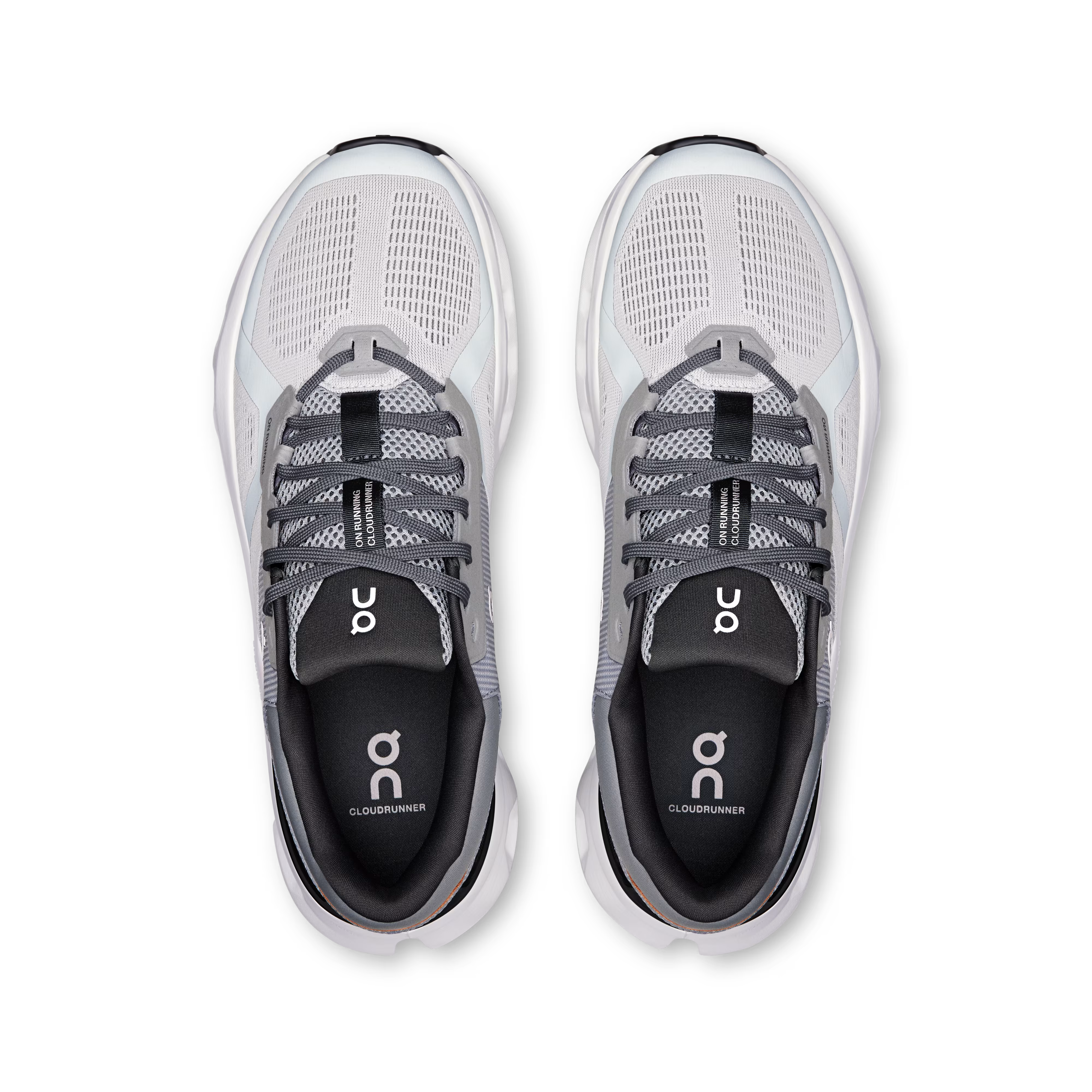 ON apavi Cloudrunner 2 Wide grey/white/orange