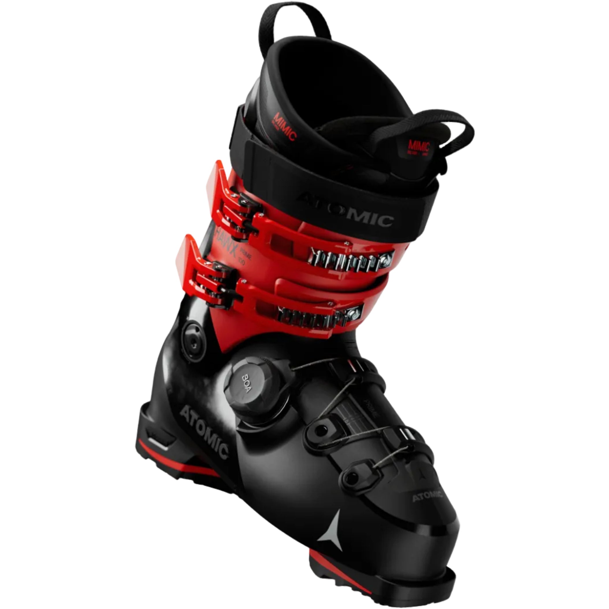 ATOMIC Hawx Prime 100 BOA black/röda pjäxor