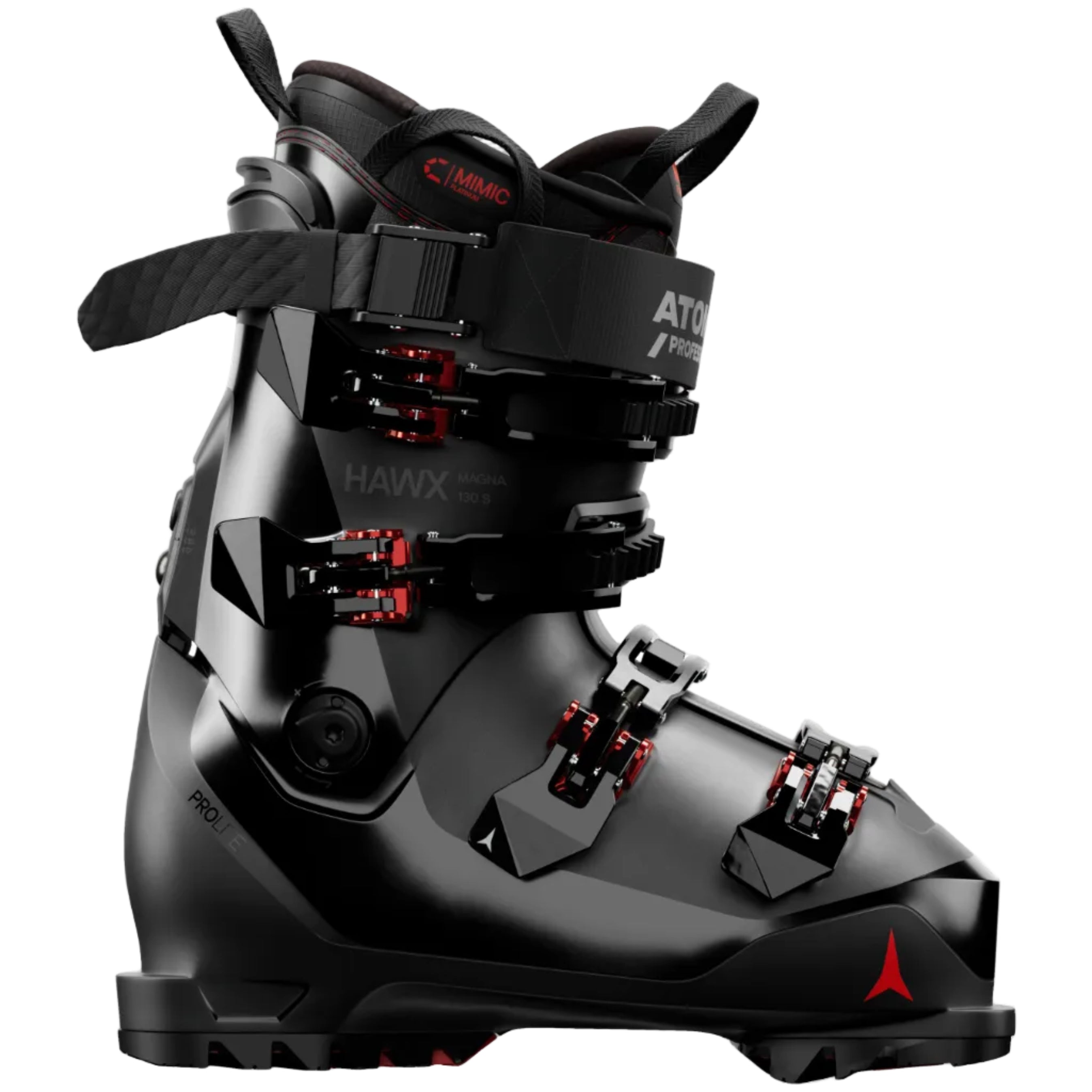 ATOMIC Hawx Magna 130 S black/röda pjäxor
