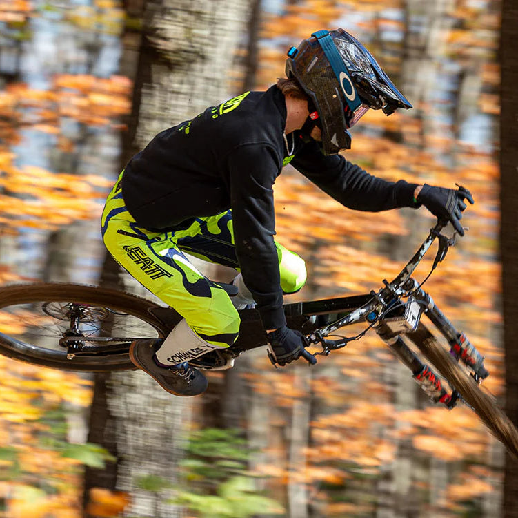6D hjälm BMX/DH ATB-3 LS matt neon gul