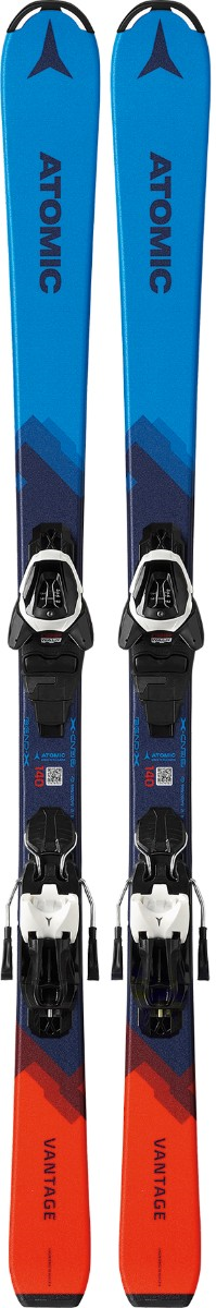 ATOMIC ski set Vantage JR blue/red