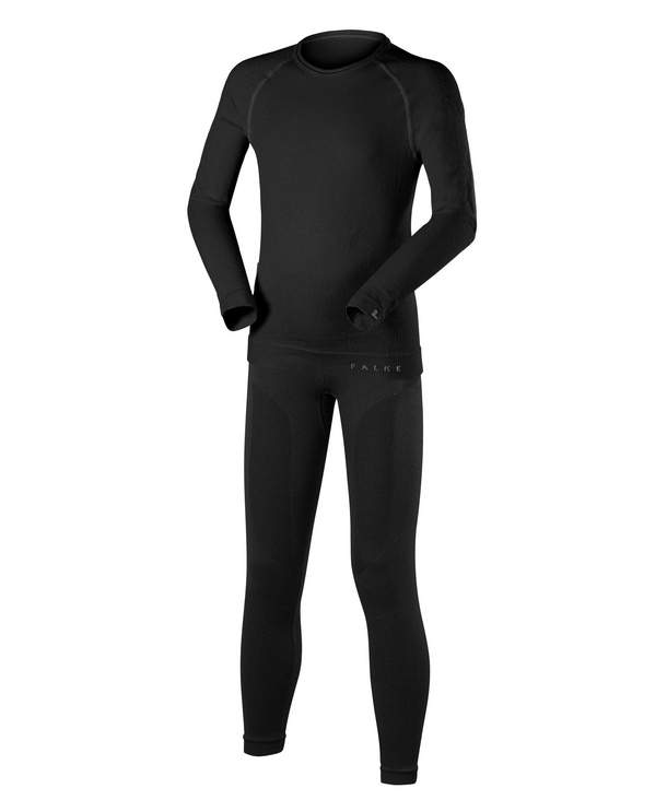 FALKE termokompl Barnset MW TF svart