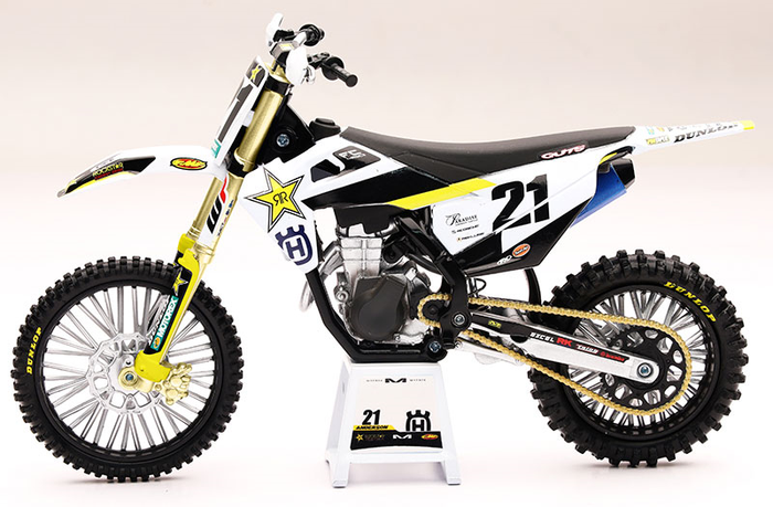 NEW RAY model 1:12 MX FC 450 Jason Anderson #21