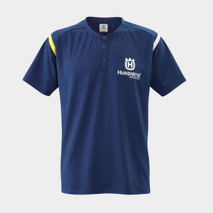 HUSQVARNA Team Polo blå pikétröja