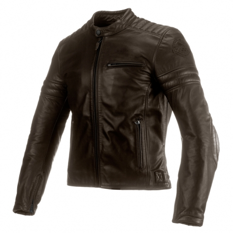 CLOVER leather jacket Bullet Pro brown