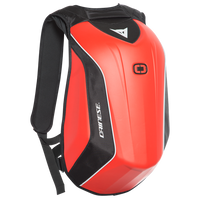 DAINESE backpack D Mach Hard fluo red/black