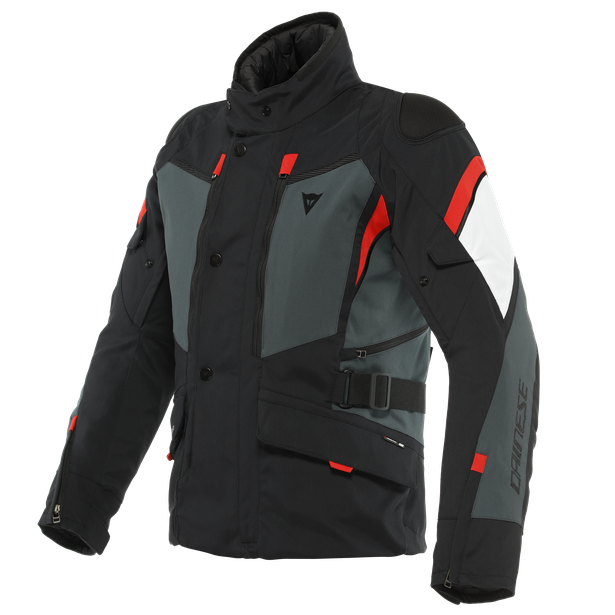 DAINESE jacket Carve Master 3 Gore-Tex black/ebony/lava red