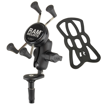 RAM MOUNT set Steam Mount Short Arm w/XGrip