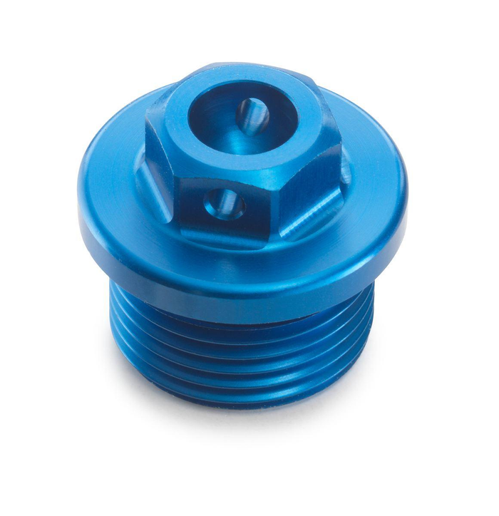 HUSQVARNA oil drain plug Factory blue