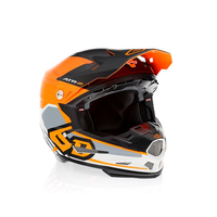 6D hjälm ATR-2Y Target matt neonorange/grå/svart