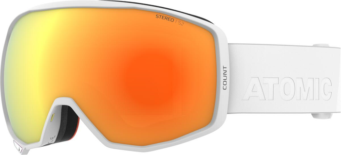 ATOMIC goggles Count Stereo white w/red ST C2