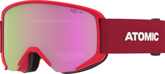 ATOMIC goggles Savor HD RS red w/pink copper HD C2-3 w/XLens C0-2