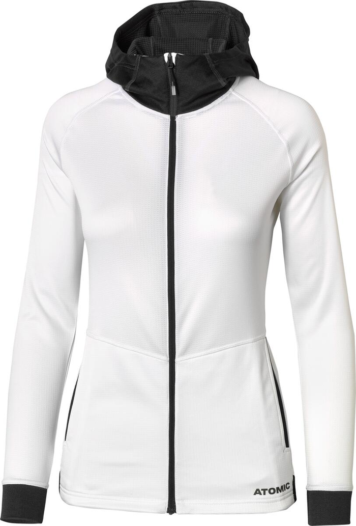 ATOMIC hoodie Alps FZ white/anthracite