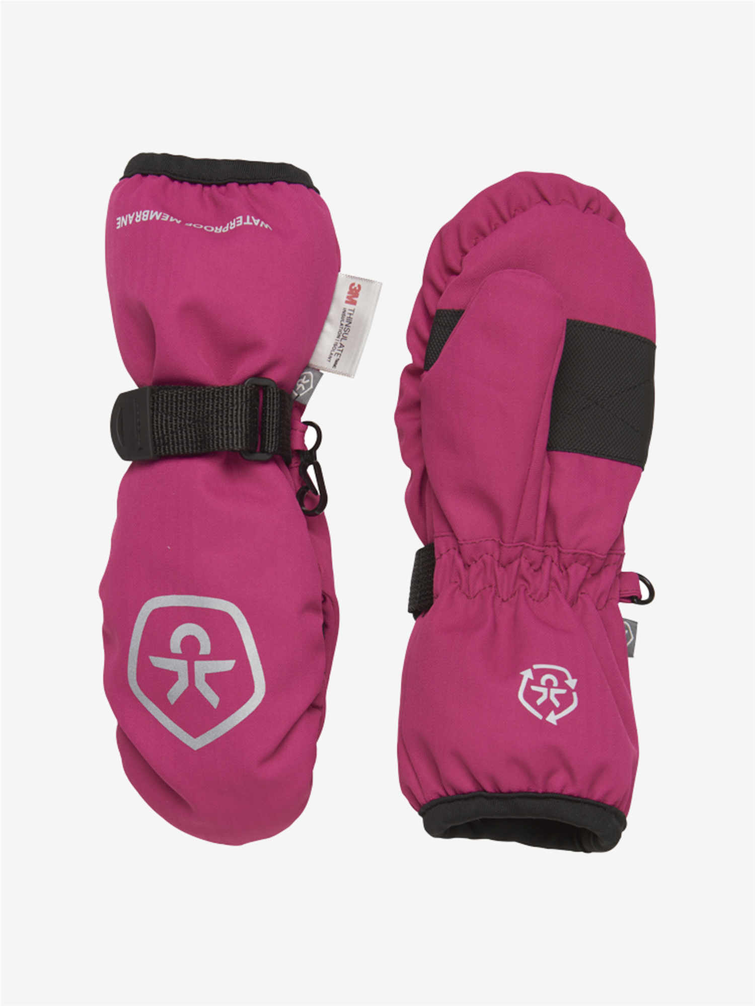 color-kids-cimdi-waterproof-dropliner-mitt-pink