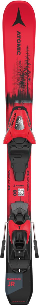 ATOMIC alpina skidor med bindningar Maverick JR