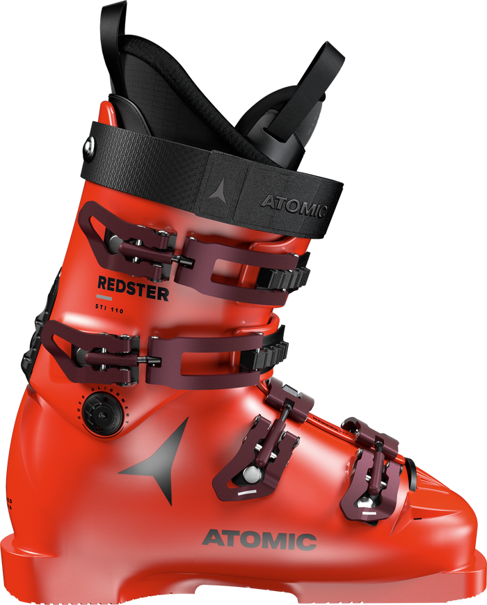 ATOMIC-stövlar Redster STI 110 röd/svart