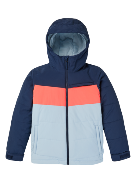 BURTON B Ropedrop blue/light blue/orange jacka