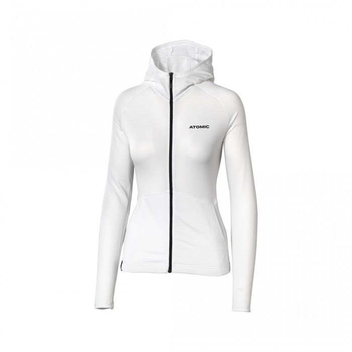 ATOMIC hoodie W Alps FZ white