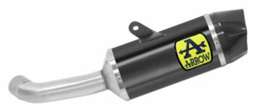 ARROW exhaust HUSQ Svartpilen 125 '21-'23 Dark Alu Indy Race