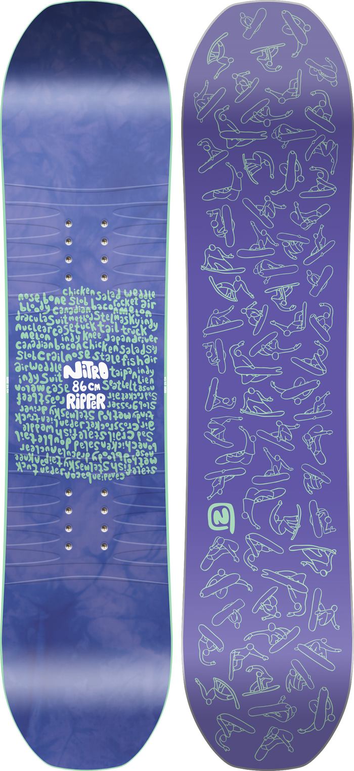 NITRO board Ripper Kids lila