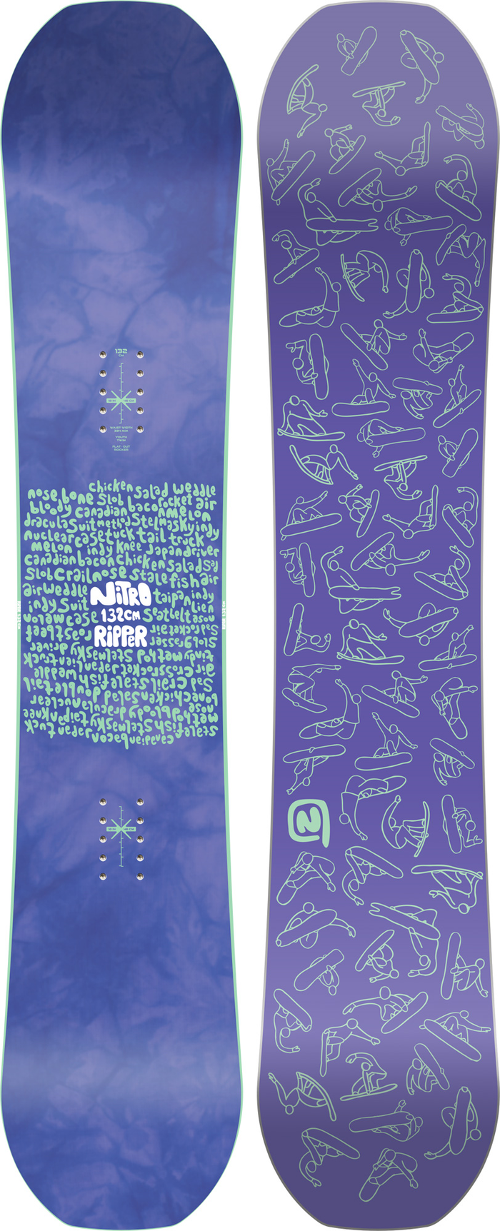 NITRO board Ripper Youth lila