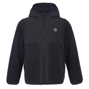 color-kids-jaka-teddy-fleece-jacket-black