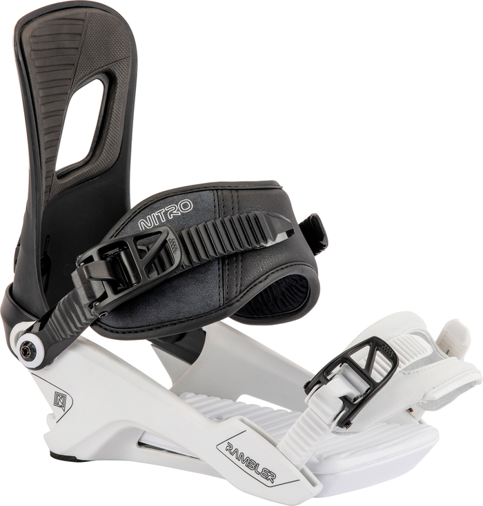 NITRO Rambler Raw white/black bindningar
