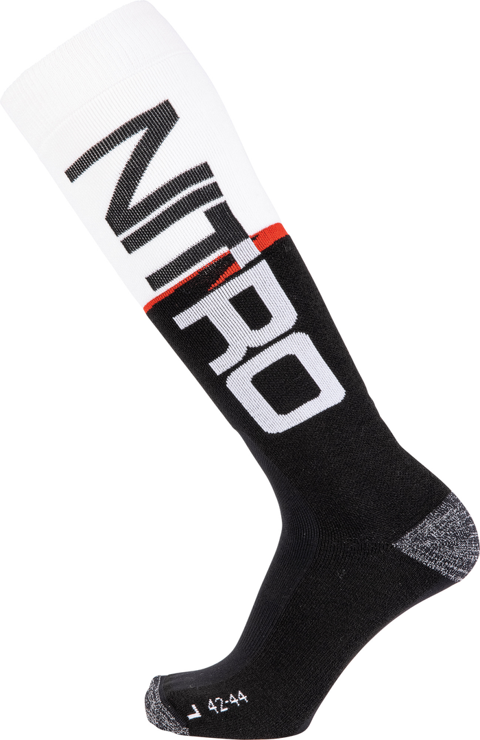 NITRO Cloud 3 black/white strumpor