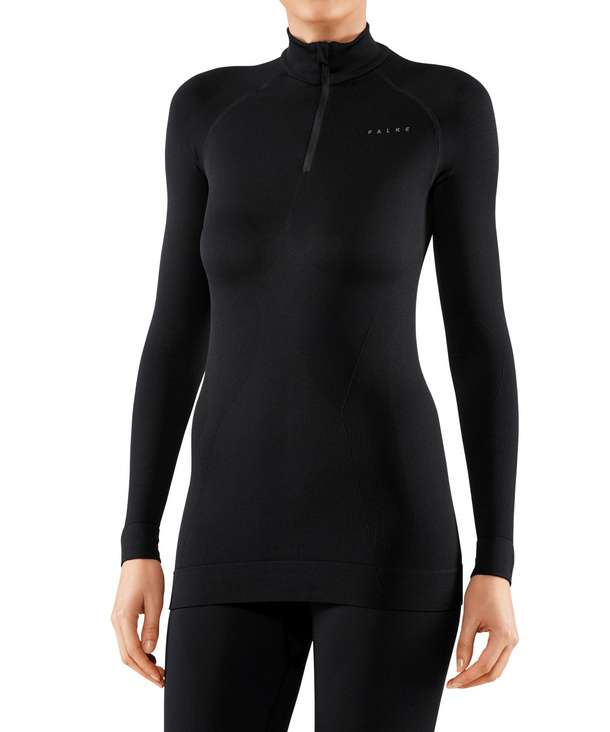 FALKE thermo shirt LS Zip Women MW TF black