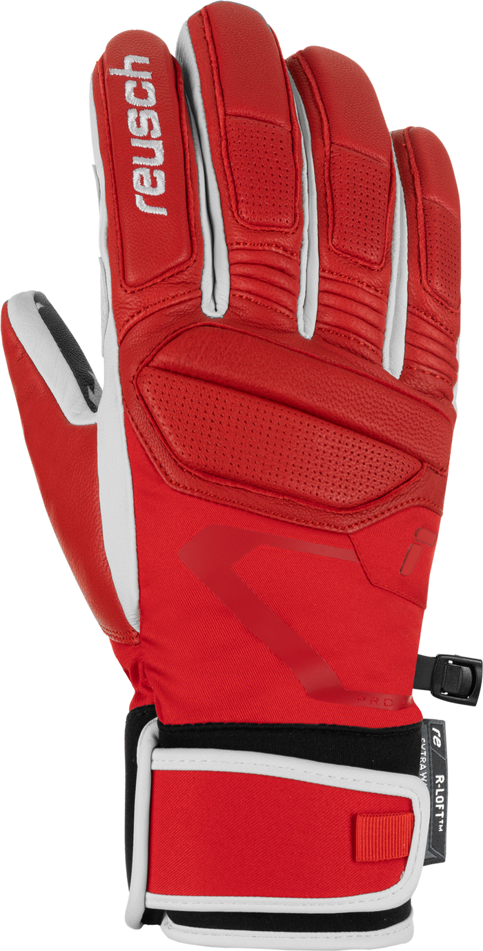 REUSCH gloves Marco Odermatt red/grey camo