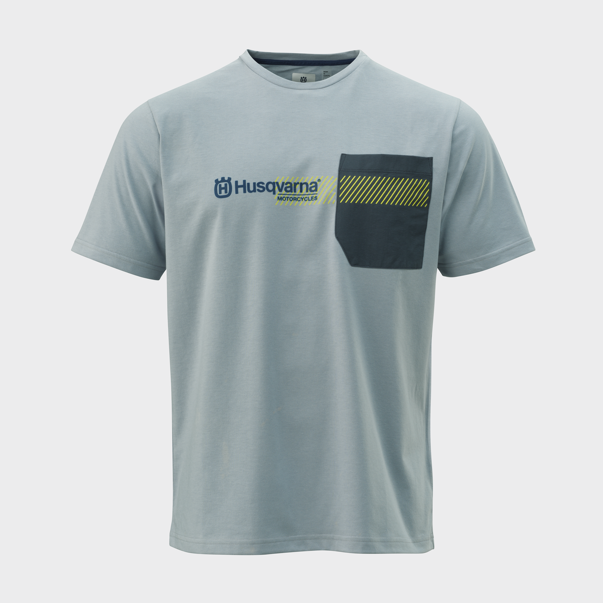 husqvarna-t-krekls-origin-pocket-tee-grey-dark-grey