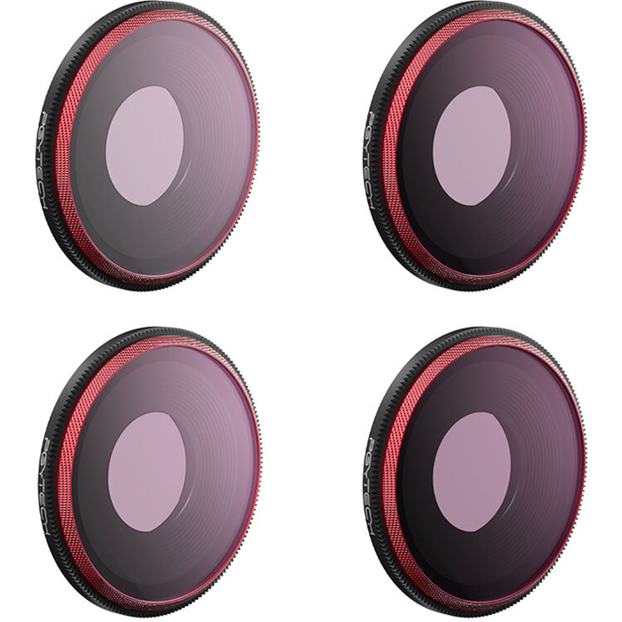PGYTECH NDPL Filter set 8/16/32/64 Profesional Osmo Action 3