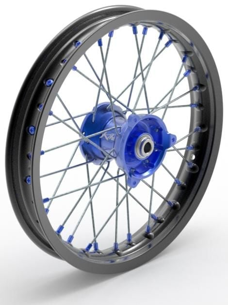 kite-ritenis-pr-14-x1-60-hub-blue-rim-black
