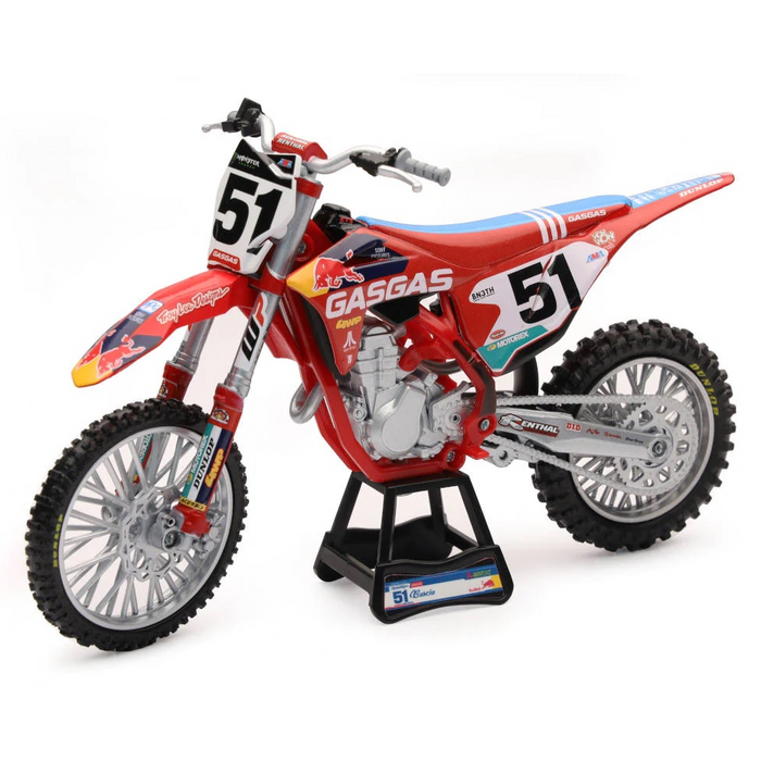 NEW RAY modell 1:12 MX GasGas MC 450F Justin Barcia #51
