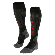 falke-zekes-sk5-silk-women-black-grey-red