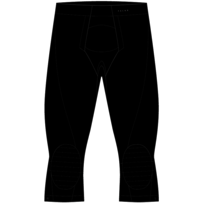 FALKE thermo pants 3/4 MW TF black