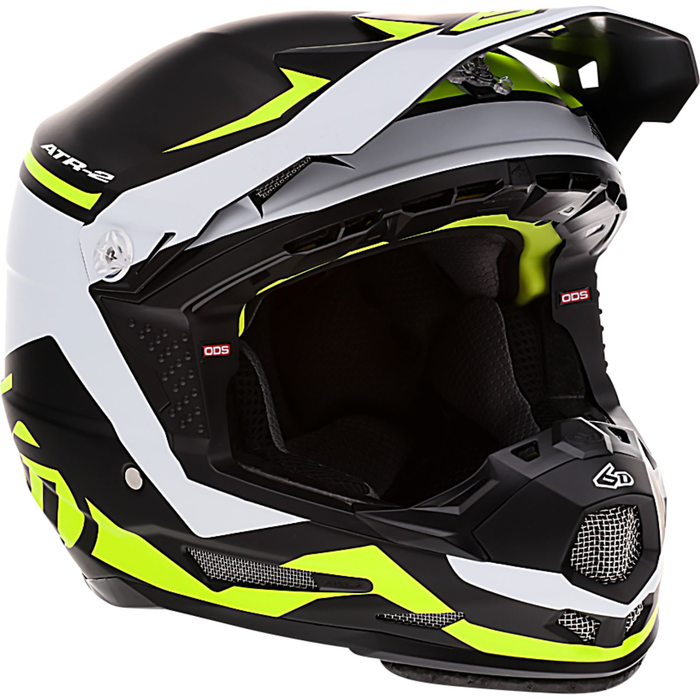 6D helmet ATR-2Y Drive matt neon yellow