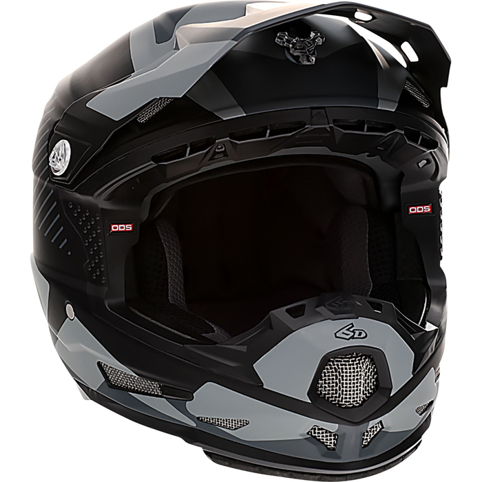 6D hjälm ATR-2Y Fusion matt svart/grå