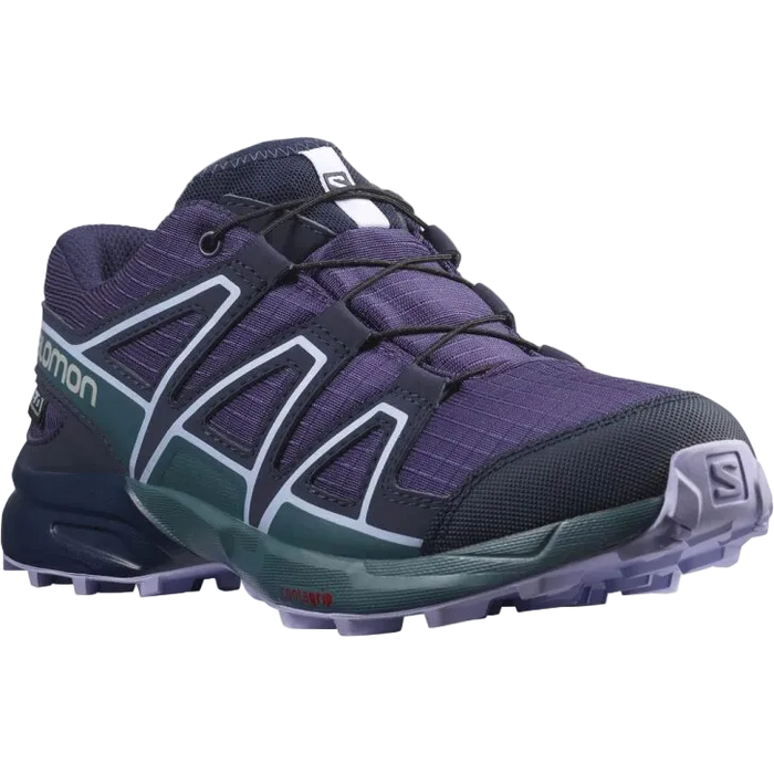 SALOMON Speedcross CSWP J violet/pink/blue skor