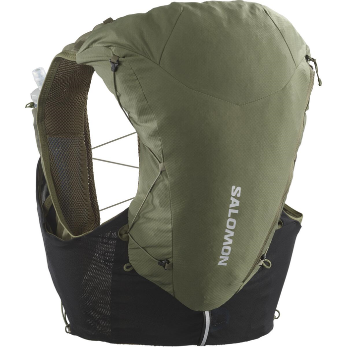 SALOMON vest with hydration Adv Skin 12 Set grape leaf/black