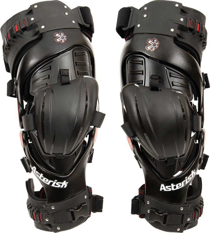 ASTERISK knäskydd Ultra Cell 4.0 par svarta