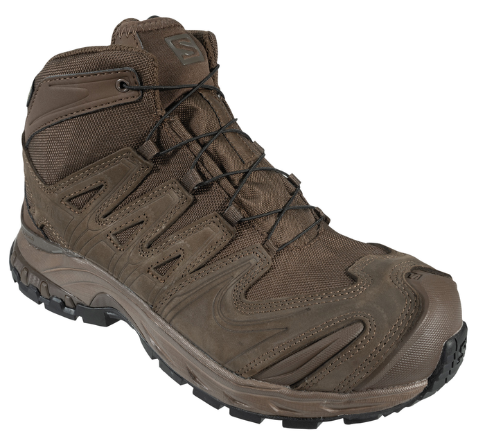 SALOMON taktiska kängor XA Forces Mid GTX EN Earth brown