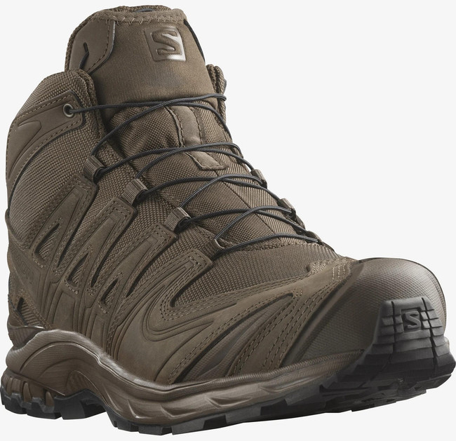 SALOMON taktiska kängor XA Forces Mid EN Earth brown