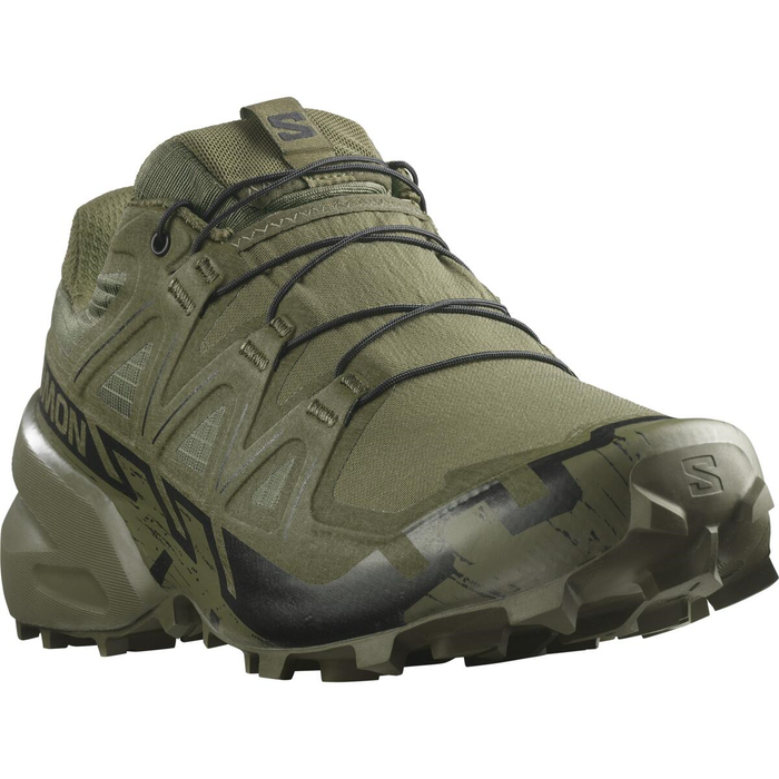 SALOMON taktiska skor Speedcross 6 Forces rangergrön/svart