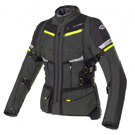 CLOVER jacket GTS 4 AirB WP dark grey/yellow