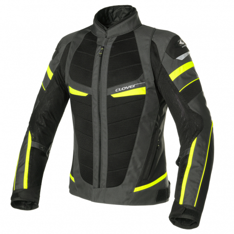 CLOVER jacket Rainjet 2 WP grey/dark grey/yellow